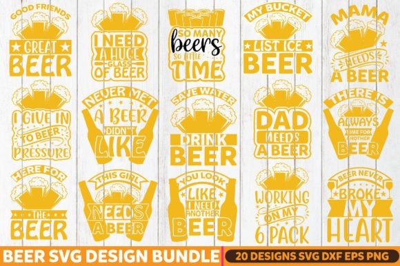 Beer SVG Design Bundle