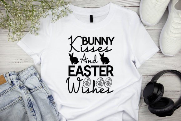 Bunny Kisses and Easter Wishes SVG: Crafts & Graphics for Local Branding