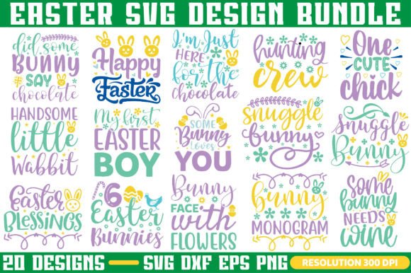 Easter Design Bundle SVG: Graphics & Crafts Asset Review