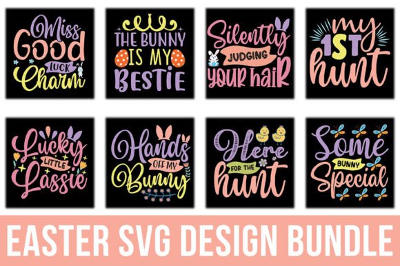 Easter SVG Design Bundle: Graphics for Crafts