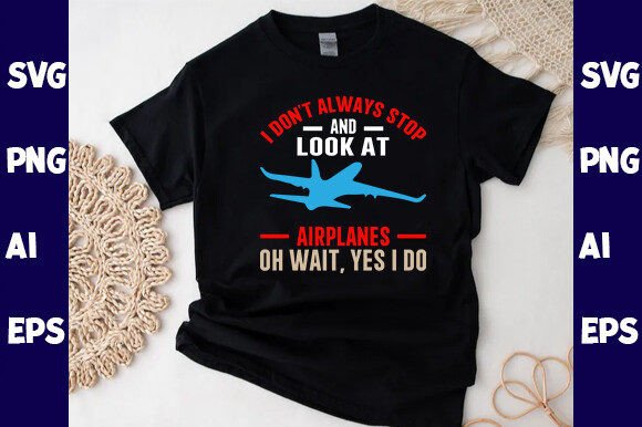 I Don’t Always Stop and Look at Airplane Graphics