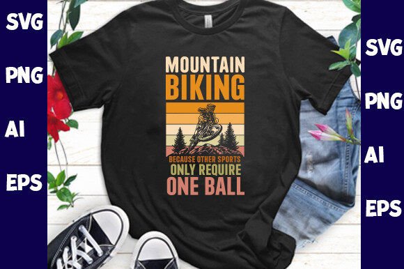 Mountain Biking Graphics: T-Shirt Designs That Land