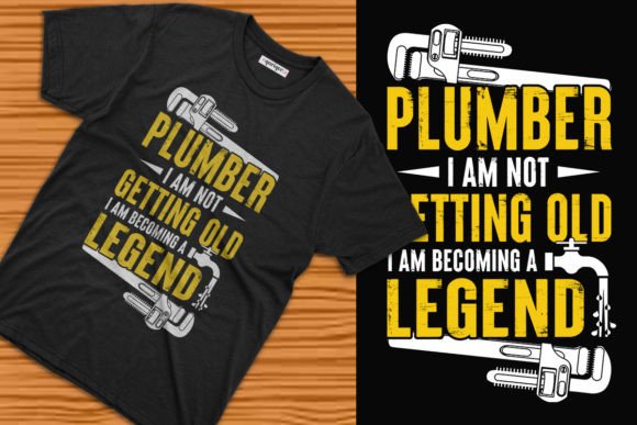 Plumber Tee Design Template