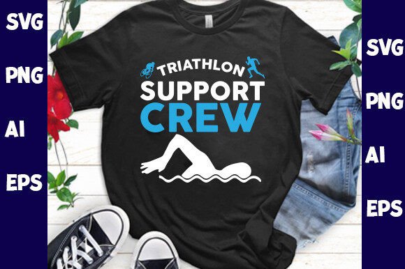 Triathlon Shirt Graphics for T-Shirt Designs
